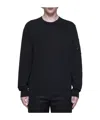 C.p. Company Crewneck Wool Sweater In Gold