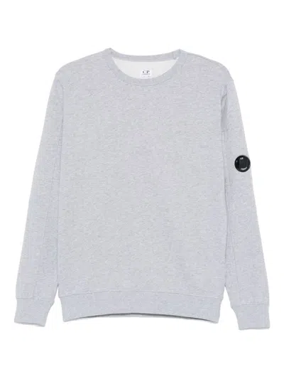 C.p. Company Kids' Lens-detailed Sweatshirt In Grey