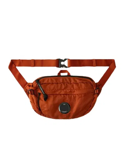 C.p. Company Lens-embellished Belt Bag In Brown