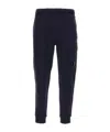 C.p. Company Lens-pocket Drawstring Track Pants In Black