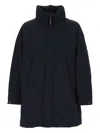 C.p. Company Pro-tek High-neck Padded Coat In Black