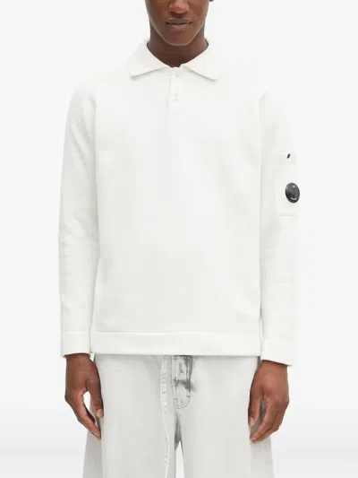 C.P. COMPANY LENS-POCKET POLO SHIRT