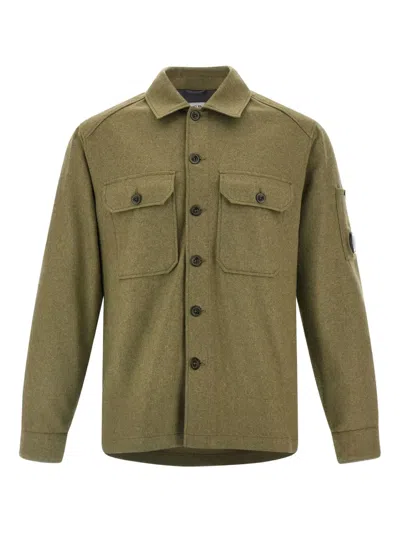 C.P. COMPANY LENS-POCKET SHIRT JACKET