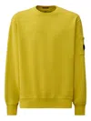 C.p. Company Lens-pocket Sweatshirt In Green