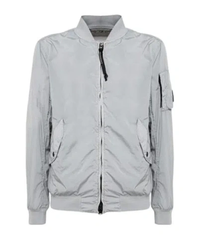 C.p. Company Lens-detail Bomber Jacket In Multi