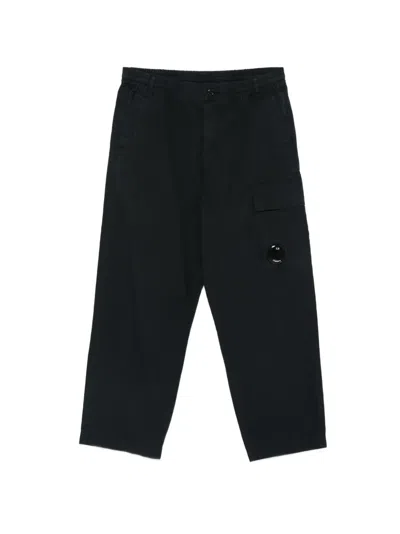 C.p. Company Kids' Lens-detail Cargo Pants In Animal Print