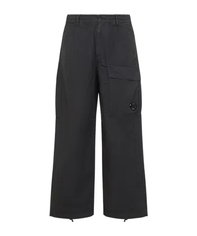 C.P. COMPANY C.P. COMPANY LENS-DETAILED STRAIGHT LEG TROUSERS
