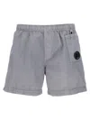C.p. Company Swimsuit With Elastic Waistband And Pockets
