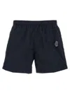 C.p. Company Waistband Swim Short Pocket In Multicolor