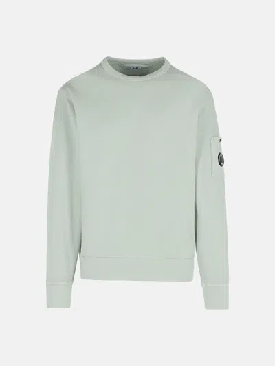 C.p. Company Light Blue Cotton Sweater