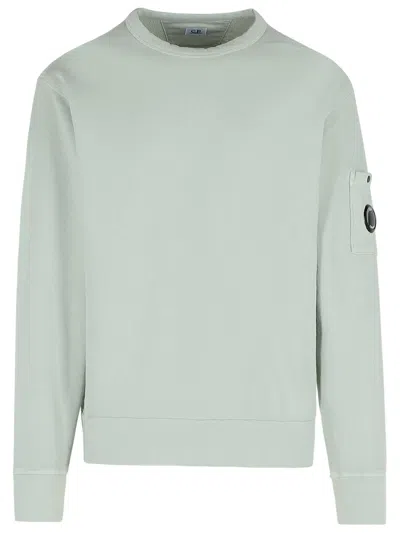 C.p. Company Light Blue Cotton Sweater