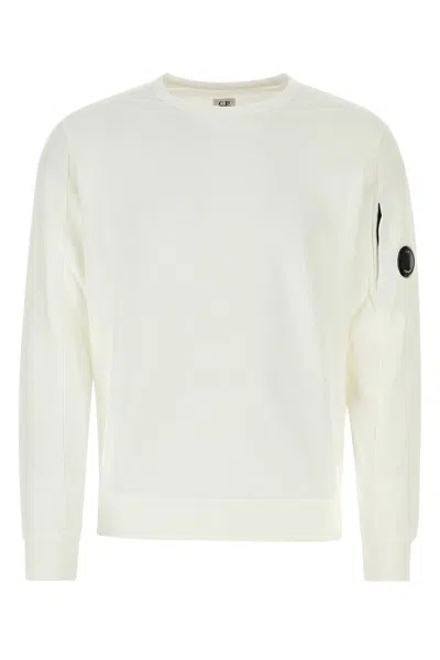 C.p. Company Light Fleece Sweatshirt-xxl Nd  Male In Neutral