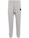 C.p. Company Cp Company Light Fleece Utility Sweatpants In Grey