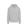 C.p. Company C.p.company Hoodie With Lens Detail In Gray