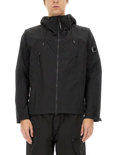 C.P. COMPANY LIGHTWEIGHT BLACK OUTERWEAR JACKET