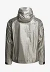 C.p. Company C.p.company Silver Polyester Nylon Jacket In Silver