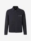 C.p. Company Twill Shirt Jacket In Midnight Blue