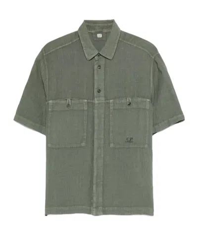 C.P. COMPANY LINEN SHIRT