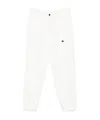 C.p. Company Linen Trousers In White