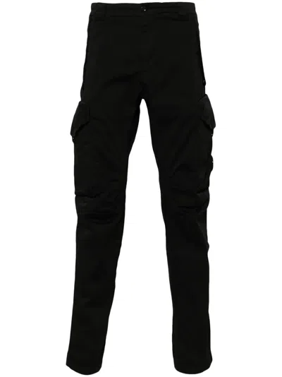 C.P. COMPANY LOGO-APPLIQUÉ CARGO PANTS