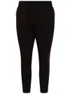 C.p. Company Black Cotton Pants In Black