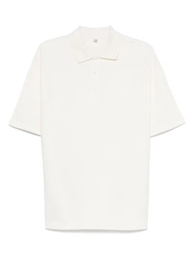 C.p. Company Logo Cotton Polo Shirt