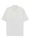 C.p. Company C.p.company  Logo-embroidered Polo Shirt In Clear Blue