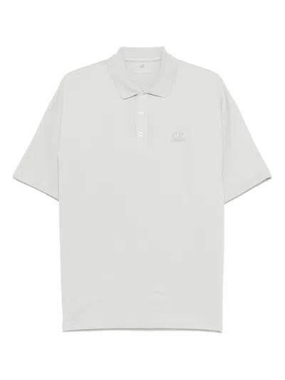 C.P. COMPANY C.P. COMPANY LOGO COTTON POLO SHIRT