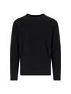 C.p. Company C.p.company Wool Crewneck Sweater In Black