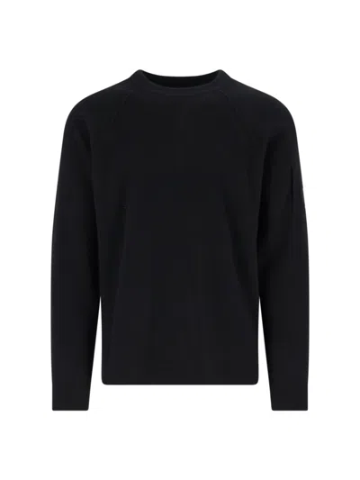 C.p. Company C.p.company Wool Crewneck Sweater In Black