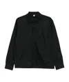 C.p. Company Cp Company Overshirt In Gabardine In Black