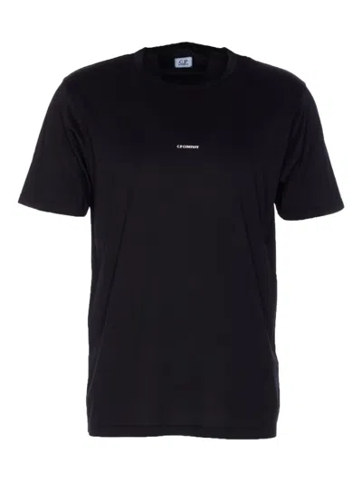 C.P. COMPANY LOGO-DETAIL CREW-NECK T-SHIRT