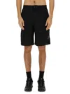 C.p. Company C.p.company Bermuda With Logo In Black