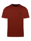 C.p. Company Logo-embellished T-shirt In Red