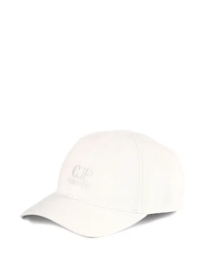 C.p. Company Logo-embroidered Baseball Cap In Neutral