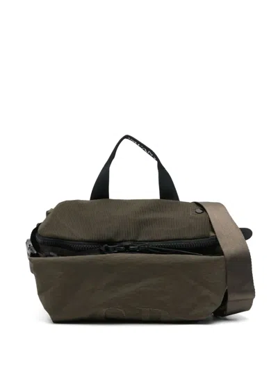 C.p. Company Logo-embroidered Belt Bag In Green