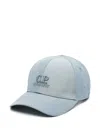C.p. Company C.p.company Logo Embroidered Cap In Blue