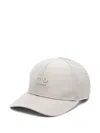 C.p. Company C.p.company Logo Embroidered Cap In Grey
