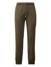 C.p. Company Logo-embroidered Drawstring Track Pants In Brown