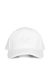 C.p. Company White C.p. Shell-r Logo Baseball Cap In White