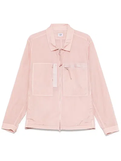 C.P. COMPANY LOGO-EMBROIDERED JACKET