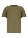 C.p. Company Logo-embroidered Jersey T-shirt In Green