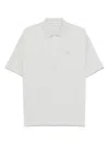 C.p. Company C.p.company  Logo-embroidered Polo Shirt In Blue