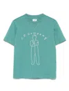 C.p. Company Embroidered T-shirt In Green
