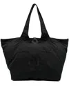 C.p. Company Shopper Mit Logo-stickerei In Schwarz