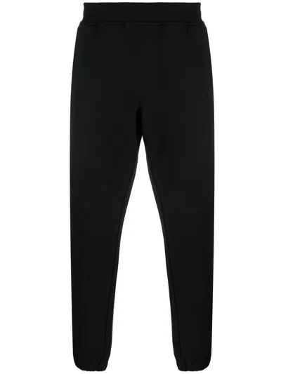 C.p. Company Cotton Embroidered-logo Track Pants In Blau