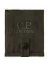 C.p. Company Logo-embroidered Wallet In Black