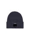 C.p. Company Logo Hat In Blue