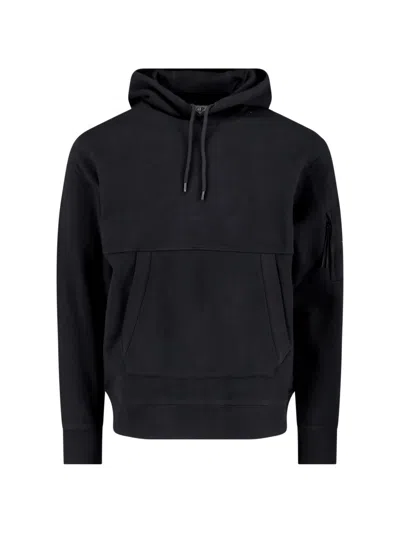 C.P. COMPANY LOGO HOODIE