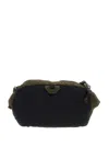 C.p. Company Functional Nylon Belt Bag With Prominent Logo In Green